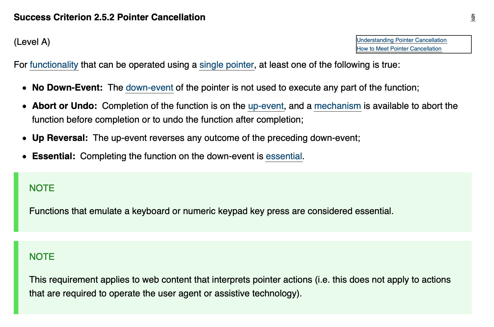 Your site works with different inputs